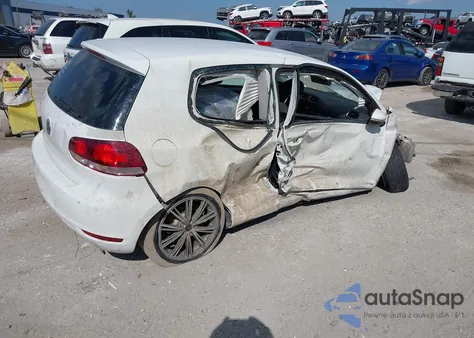 2010 Volkswagen Golf 2-Door from USA, damaged, VIN WVWBA7AJ1AW415901